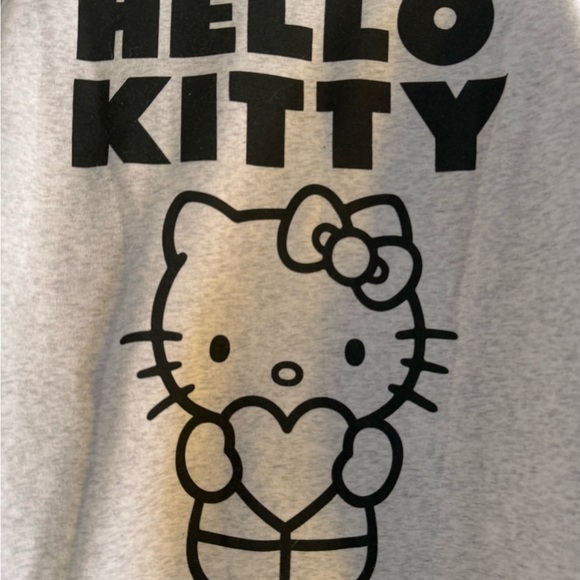 Hello Kitty Soft Gray Fleece - Picture 4 of 7